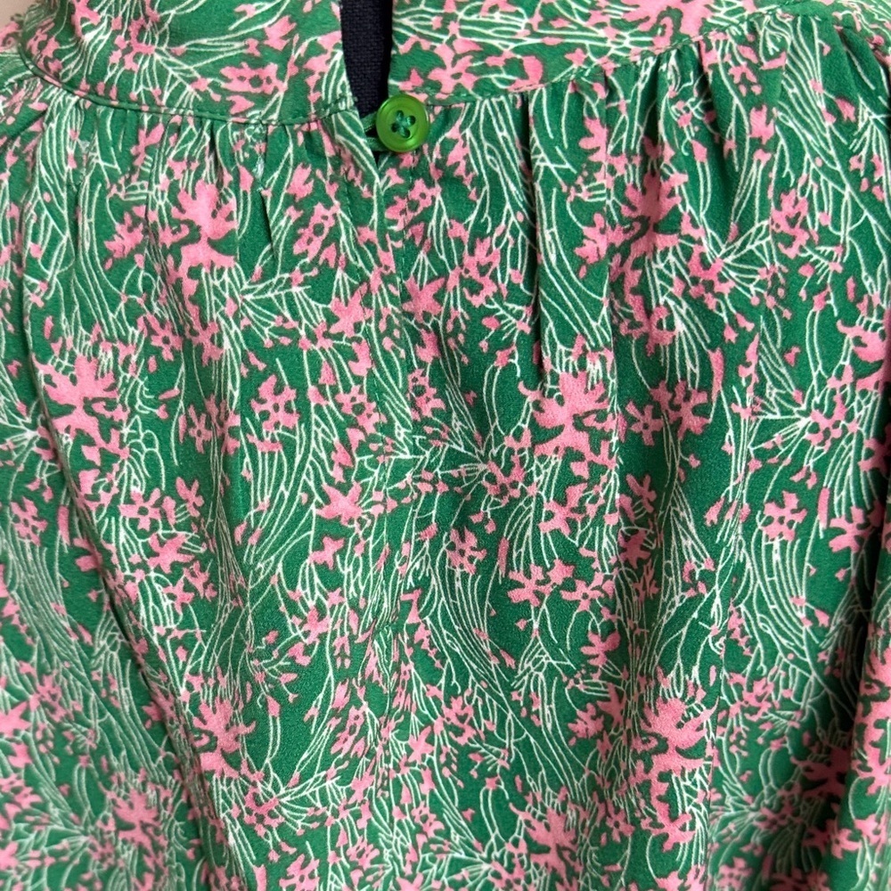 Floral Green Dress - Picture 10 of 13